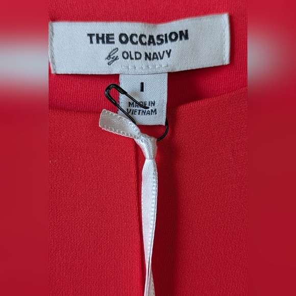 OLD NAVY The Occasion Maxi Dress, Size L, NWT, Coral - Picture 6 of 7